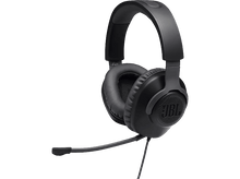 Charger l&#39;image dans la galerie, JBL Casque gamer Quantum 100 Noir (JBLQUANTUM100BLK)
