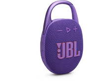 Charger l&#39;image dans la galerie, Haut-parleur JBL Clip violet. Clip en haut et logo JBL devant. Fond blanc.
