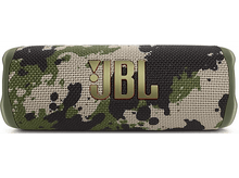 Charger l&#39;image dans la galerie, Haut-parleur JBL camouflage, vert et noir, avec le logo JBL.

