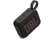 Charger l&#39;image dans la galerie, Un haut-parleur JBL noir est incliné. Le logo et les boutons sont visibles.
