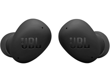 Charger l'image dans la galerie, Écouteurs noirs avec logo JBL sur fond blanc.
