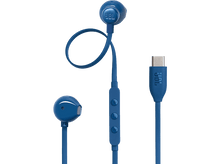 Charger l&#39;image dans la galerie, JBL Oreillettes TUNE 305C  IN EAR WIRED USB-C BLUE
