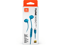 Charger l&#39;image dans la galerie, JBL Oreillettes TUNE 305C  IN EAR WIRED USB-C BLUE
