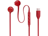 JBL Oreillettes TUNE 305C  IN EAR WIRED USB-C RED