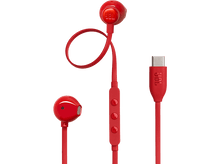 Charger l&#39;image dans la galerie, JBL Oreillettes TUNE 305C  IN EAR WIRED USB-C RED
