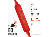 JBL Oreillettes TUNE 305C  IN EAR WIRED USB-C RED