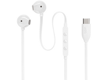 Charger l&#39;image dans la galerie, JBL Oreillettes TUNE 305C  IN EAR WIRED USB-C WHITE
