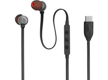 Charger l&#39;image dans la galerie, JBL Oreillettes TUNE 310C  IN-EAR WIRED USB-C BLACK

