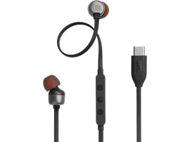 JBL TUNE 310C- IN-EAR WIRED USB-C BLACK