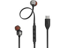 Charger l&#39;image dans la galerie, JBL Oreillettes TUNE 310C  IN-EAR WIRED USB-C BLACK
