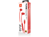 JBL Oreillettes TUNE 310C  IN-EAR WIRED USB-C RED