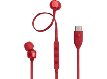 Charger l&#39;image dans la galerie, JBL Oreillettes TUNE 310C  IN-EAR WIRED USB-C RED
