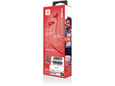 JBL Oreillettes TUNE 310C  IN-EAR WIRED USB-C RED