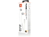 JBL Oreillettes TUNE 310C IN-EAR WIRED USB-C WHITE
