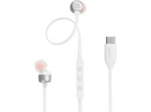 Charger l&#39;image dans la galerie, JBL Oreillettes TUNE 310C- IN-EAR WIRED USB-C WHITE
