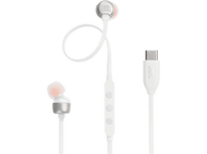 JBL Oreillettes TUNE 310C- IN-EAR WIRED USB-C WHITE