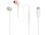 JBL Oreillettes TUNE 310C IN-EAR WIRED USB-C WHITE
