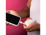 JLAB Go Pop + In-ear Écouteurs sans fil avec Anti-bruit Blanc