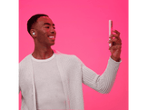 JLAB Go Pop + In-ear Écouteurs sans fil avec Anti-bruit Blanc