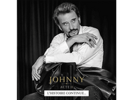 Une photo en noir et blanc d'un homme assis. Il porte une chemise et une veste. Le titre est Johnny.