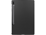 JUST IN CASE Bookcover Slimline Trifold Galaxy Tab S7 FE Noir (218476) Bookcover 12,4 pouces Noir