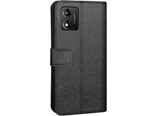 Charger l&#39;image dans la galerie, JUST IN CASE Cover Classic Wallet Motorola E13 Noir (227548)
