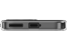 Charger l&#39;image dans la galerie, Le bas d&#39;une coque de téléphone, avec des ports de chargement et un trou pour le microphone.
