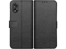 Charger l&#39;image dans la galerie, JUST IN CASE Cover Oppo A38 Classic Wallet Noir (324900)
