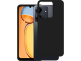 JUST IN CASE Cover Redmi 13c Soft TPU Noir (8327635) Cover voor Xiaomi Redmi 13c Noir