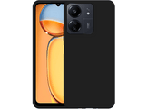 JUST IN CASE Cover Redmi 13c Soft TPU Noir (8327635) Cover voor Xiaomi Redmi 13c Noir