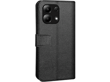 Charger l&#39;image dans la galerie, JUST IN CASE Cover Redmi Note 13 4G Classic Wallet Noir (327710)
