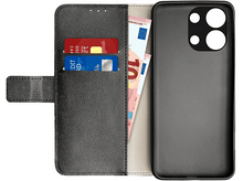 Charger l&#39;image dans la galerie, JUST IN CASE Cover Redmi Note 13 4G Classic Wallet Noir (327710)
