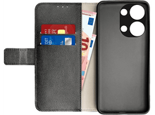 Charger l&#39;image dans la galerie, JUST IN CASE Cover Redmi Note 13 pro 4G Classic Wallet Noir (327772)
