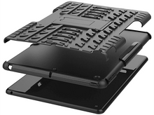 Charger l&#39;image dans la galerie, JUST IN CASE Cover Rugged Hybrid iPad 10.2 Noir (218478)
