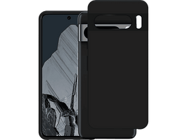 Coque de téléphone noire avec un téléphone à l