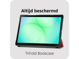 JUST IN CASE Galaxy Tab A11+ TriFold Smart Book Case Tablette Cover Gris