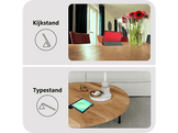 JUST IN CASE Galaxy Tab A11+ TriFold Smart Book Case Tablette Cover Gris