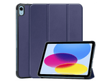 JUST IN CASE TriFold Étui pour Apple iPad 2025 (11th Gen) / iPad 2022 (10th Gen) - Bleu
