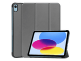 JUST IN CASE TriFold Étui pour Apple iPad 2025 (11th Gen) / iPad 2022 (10th Gen) - Gris