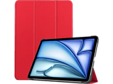 JUST IN CASE TriFold Étui pour Apple iPad Air 11 2025 / iPad Air 11 2024 - Rouge