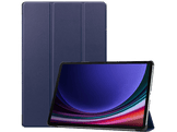 JUST IN CASE TriFold Étui pour Samsung Galaxy Tab S9 / S9 FE - Bleu