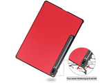 JUST IN CASE TriFold Étui pour Samsung Galaxy Tab S9 / S9 FE - Rouge