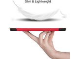 JUST IN CASE TriFold Étui pour Samsung Galaxy Tab S9 / S9 FE - Rouge