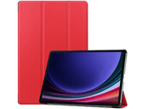 JUST IN CASE TriFold Étui pour Samsung Galaxy Tab S9 / S9 FE - Rouge
