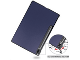 JUST IN CASE TriFold Étui pour Samsung Galaxy Tab S10+ / S9+ / S9 FE+ - Bleu