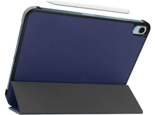 Charger l&#39;image dans la galerie, JUST IN CASE Bookcover Slimline Trifold iPad 10.9 Bleu (218467)
