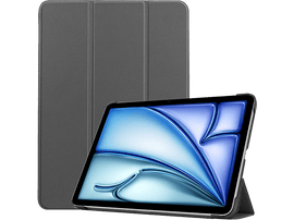 JUST IN CASE TriFold Étui pour Apple iPad Air 11 2025 / iPad Air 11 2024 - Gris