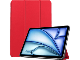 JUST IN CASE TriFold Étui pour Apple iPad Air 11 2025 / iPad Air 11 2024 - Rouge