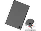 JUST IN CASE Housse pour Samsung Galaxy Tab A9 Smart Tri-Fold Gris