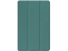 Étui de tablette sarcelle. Couverture pliable, protégeant l